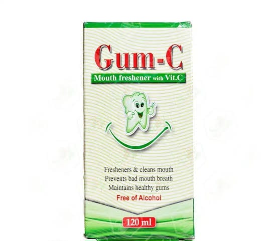 Gum C Mouth Wash 120ml - جم سي غسول للفم 120مل