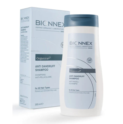 Bionnex Anti Dandruff Shampoo For All Hair Types 300 ml - 300 مل بيونيكس شامبو ضد القشرة