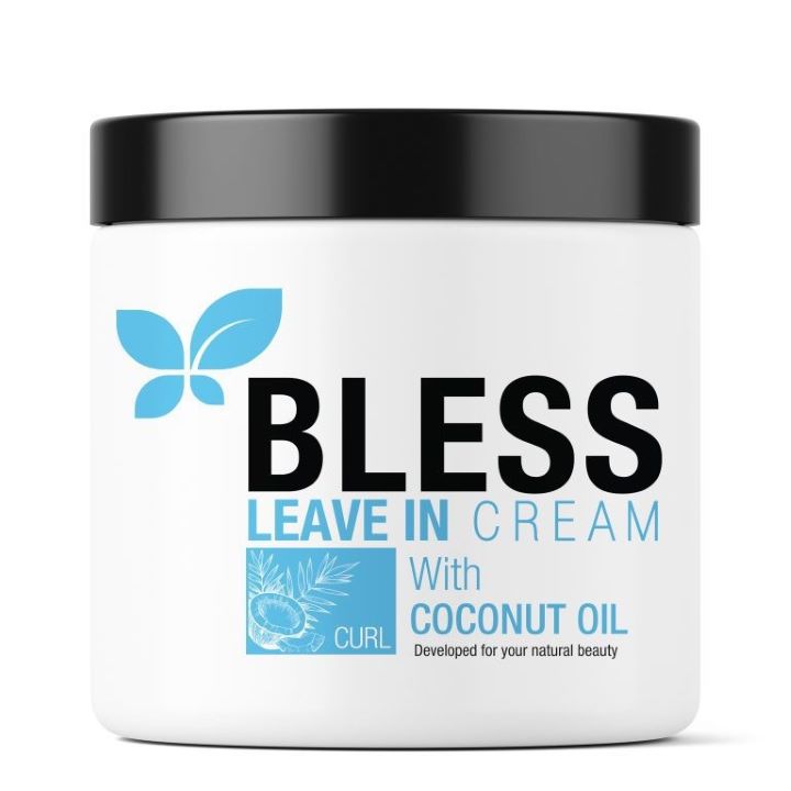 Bless Leave In Cream Coconut Oil 450 ml -  بليس ليف ان كريم بجوز الهند 450 مل
