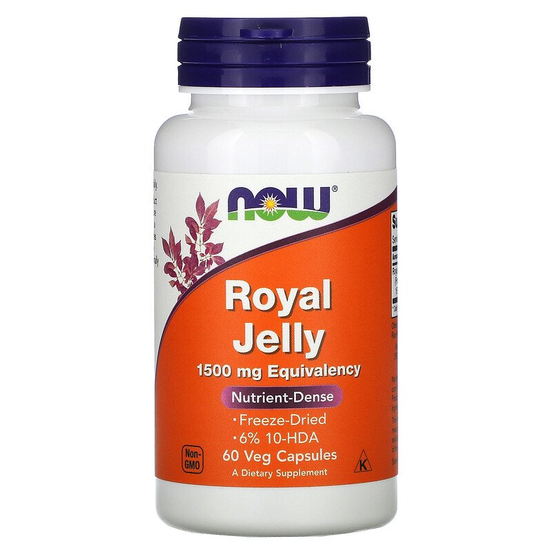 NOW Royal Jelly 60 Cap - ناو رويال جيلي 60 كبسولة