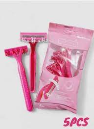 Avuva Blades Feminine Disposable Razors 5 Pcs - شفرات حلاقة أفوفا بليدز النسائية للاستخدام مرة واحدة 5 قطع