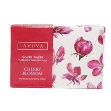 AVUVA CHERRY BLOSSOM WHITE PASTE 100gm - أفوفا معجون أبيض بزهرة الكرز 100 جرام