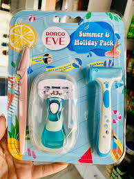 Dorco Eve 3 in 1 Body, Face and Foot Trimmer Kit -طقم ماكينات دوركو ايف 3×1 للجسم والوجه والقدم