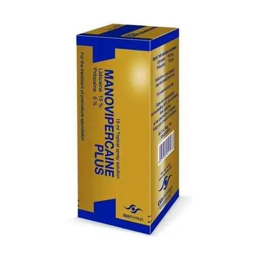 Manovipercaine Plus 15ml Spray - مانوفيبركين بلس 15مل سبراي