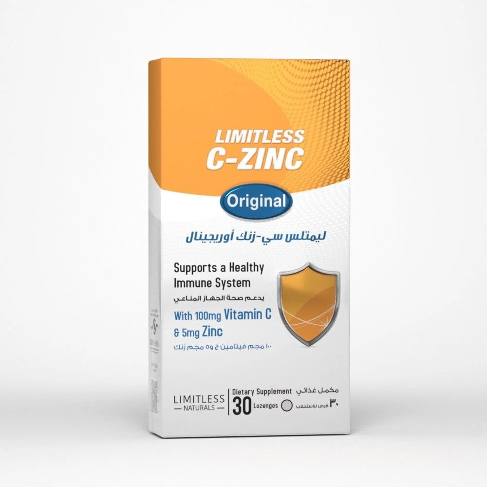 Limitless C Zinc 30 Tab - ليمتليس سي زنك 30 قرص