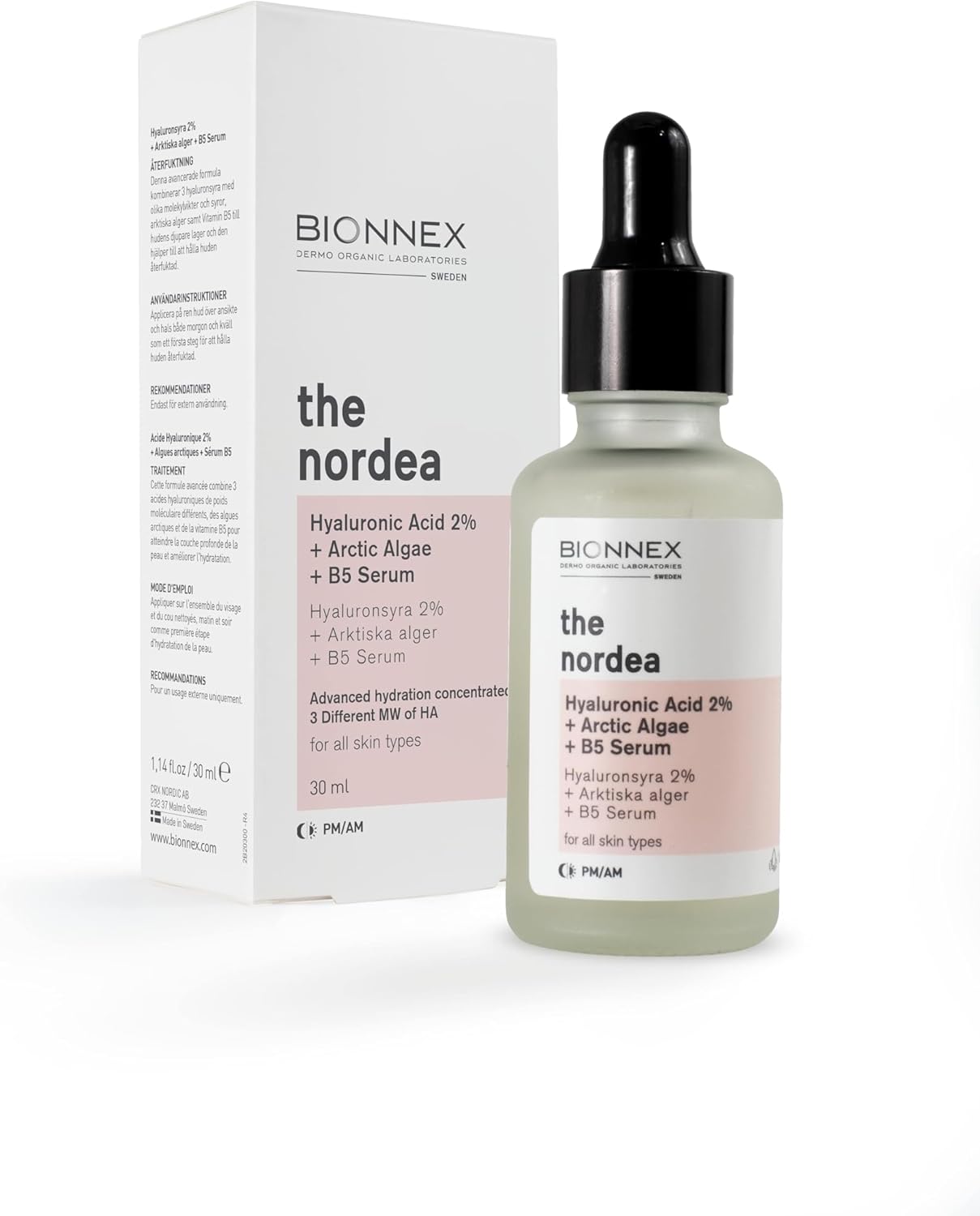 Bionnex The Nordea Hyaluronic Acid Serum 30ml - بيونيكس سيروم هيالورنيك اسيد 30 مل