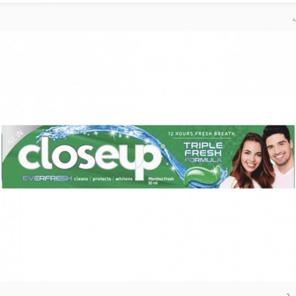 Close Up Tooth Paste Menthol 65g - كلوز اب معجون اسنان بالمنتول 65جم